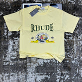 RUDE TSHIRT-LIGHT YELLOW