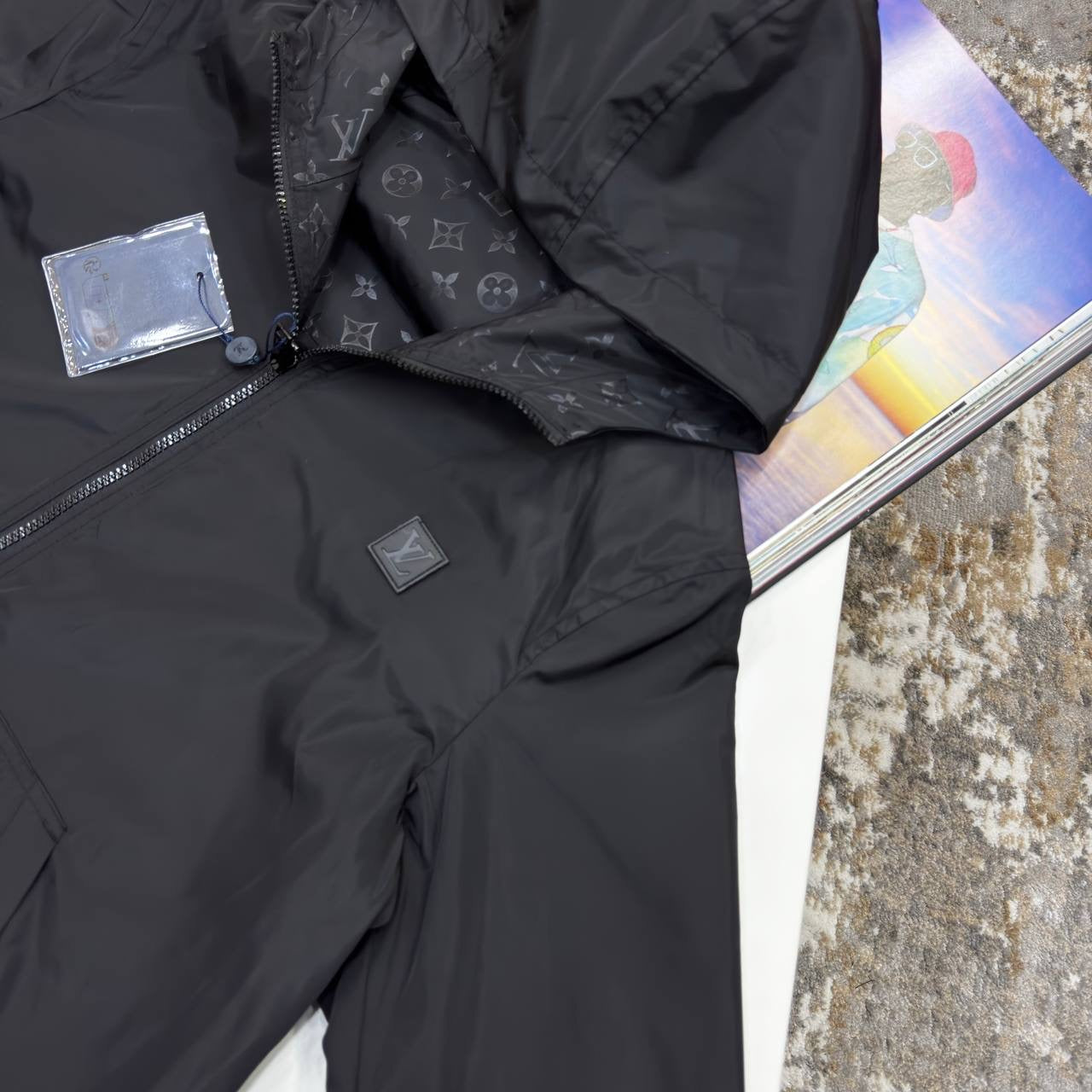 LUIS-V  REVERSE ABLE JACKET BLACK