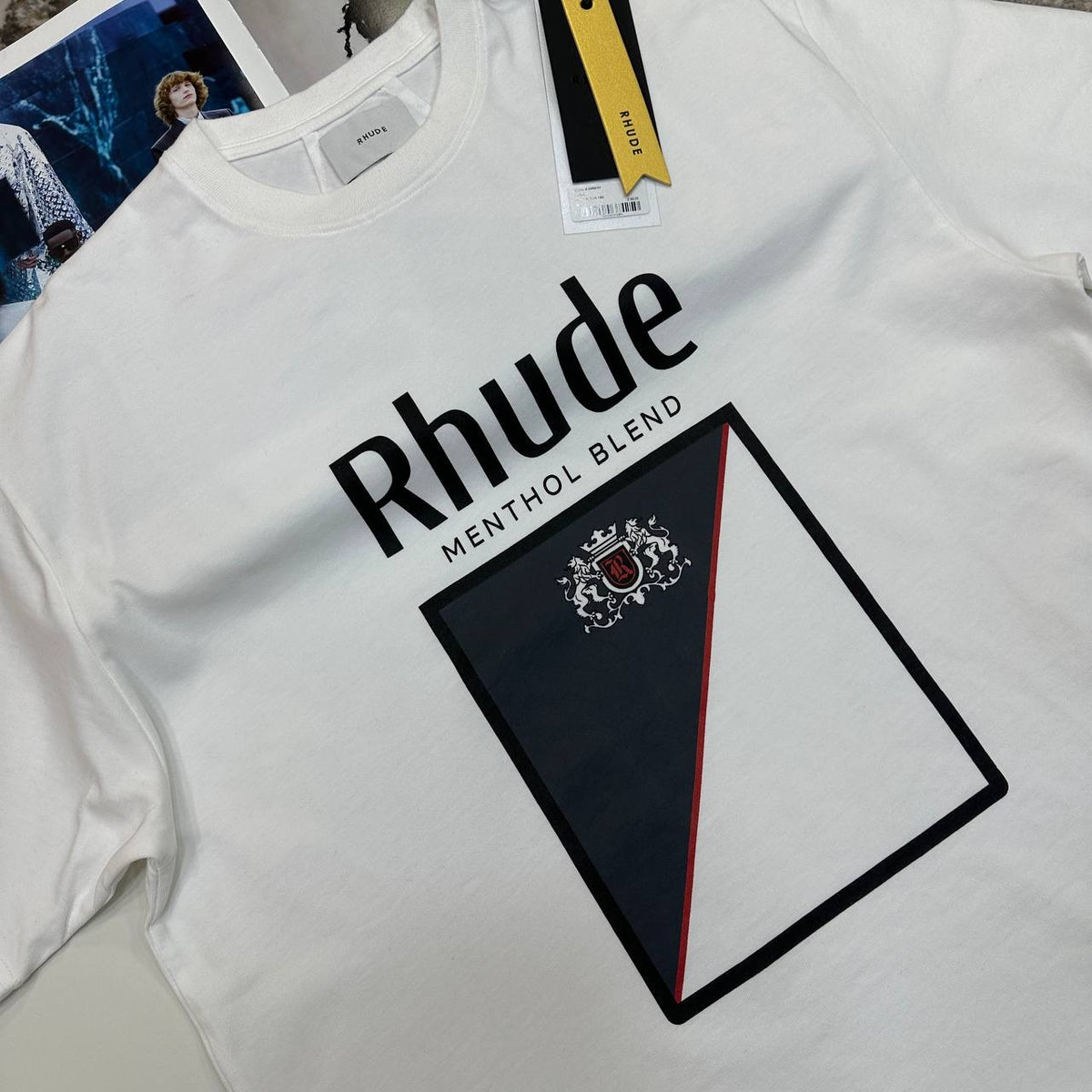 RUDE TSHIRT-WHITE