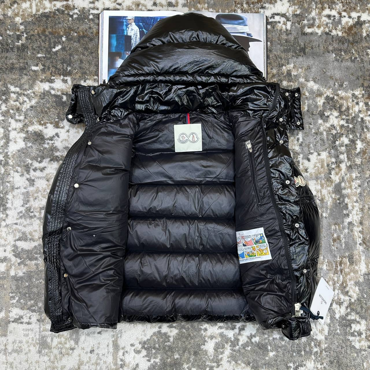 MNCLR MAYA FULL PUFFER JACKET-BLACK