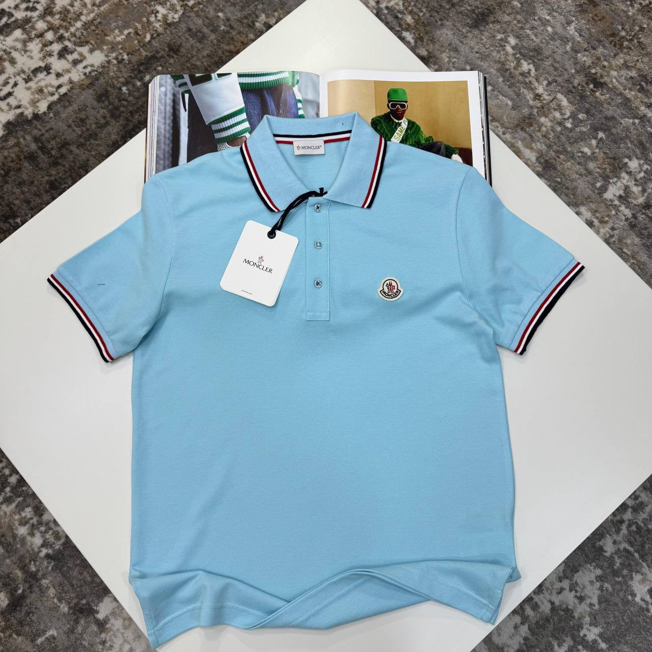 NCLR POLO-LIGHT BLUE