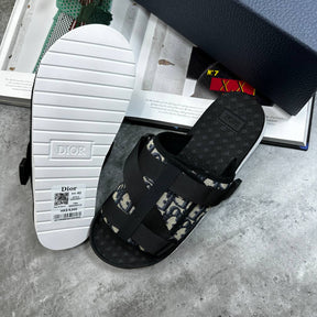 DOR SLIPPERS MENS BLACK