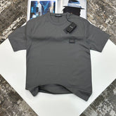 DandG METAL BADGE TSHIRT-GREY