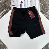 GCI SIDE STRIPE SHORTS BLACK