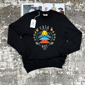 CSA BLANCA JUMPER ROUND NECK BLACK