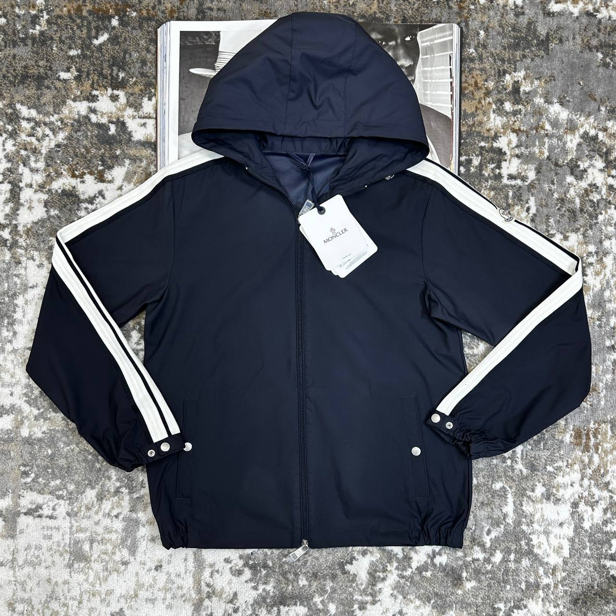 MNCLR ZIP JACKET-NAVY