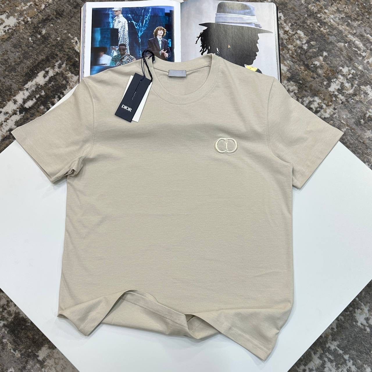 CD TSHIRT-LIGHT BEIGE