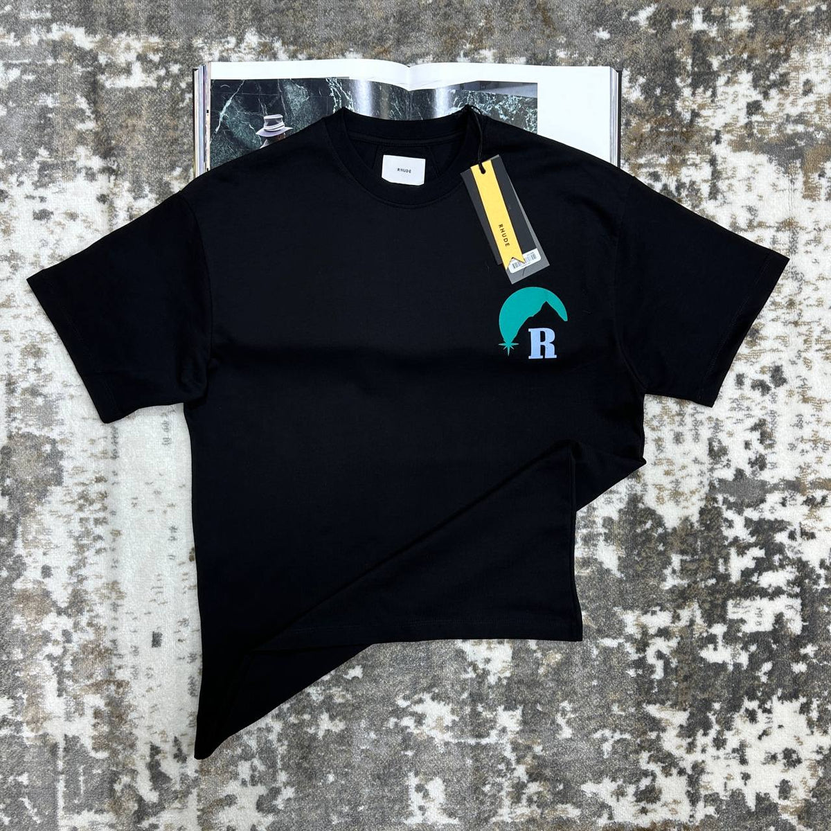 RUDE TSHIRT-BLACK