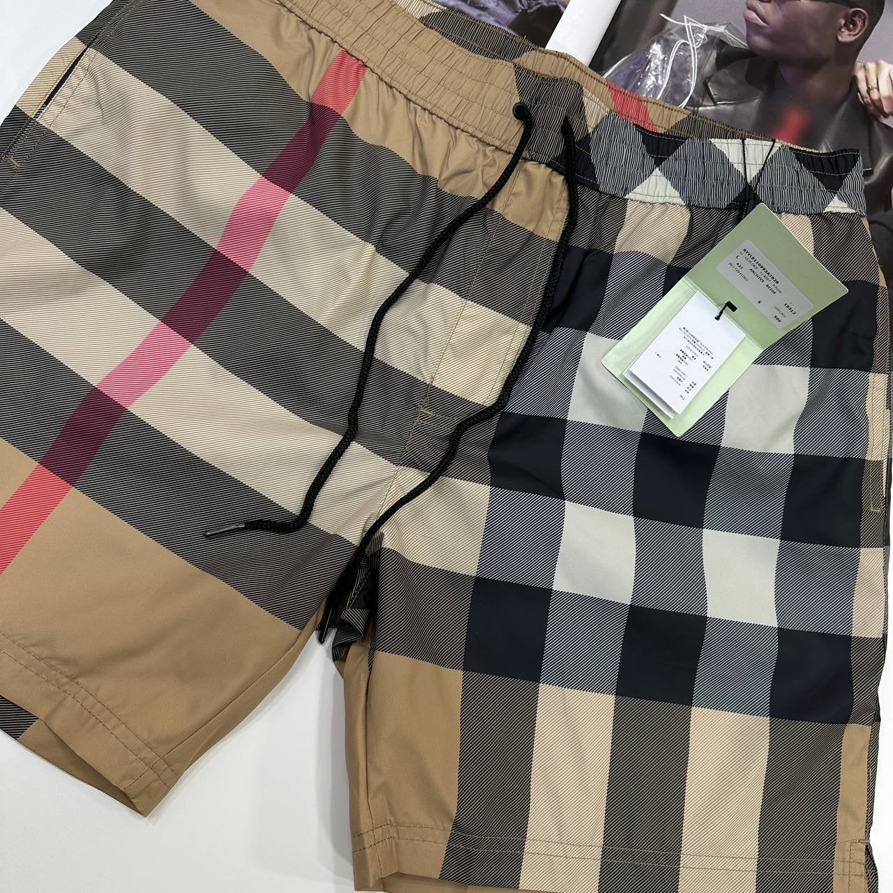 BRBRY SHORT SET BEIGE