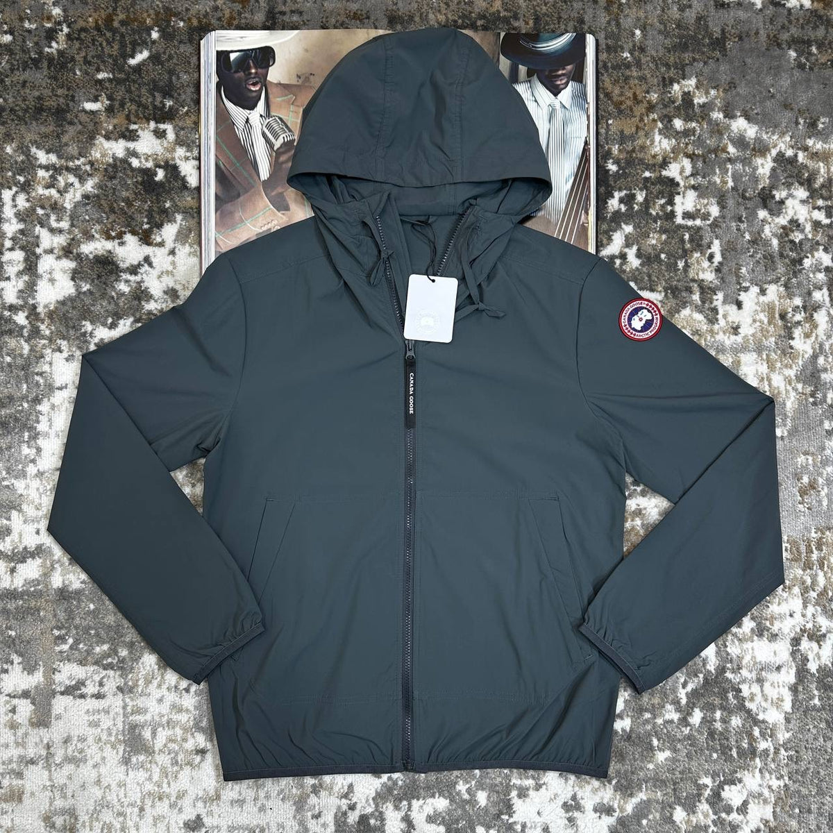 CNDA GOSE LIGHT WEIGHT JACKET-GREY