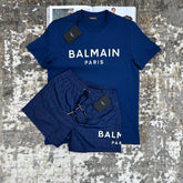 BALMN SHORT SET BLUE