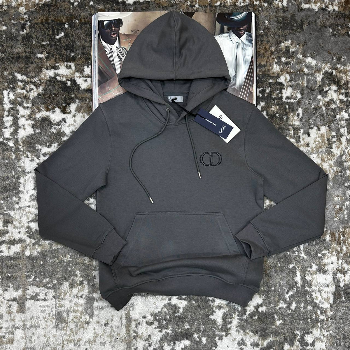 CD HOODIE-GREY