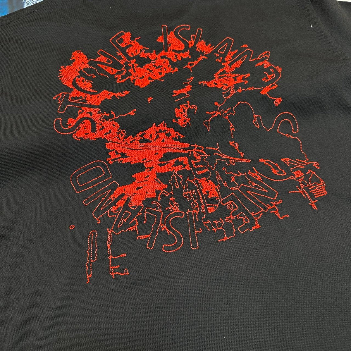 STNE ISLND BACK BIG LOGO TSHIRT-BLACK