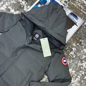 CANDA GOOSE MACMILLAN 
WITH DUCK DOWN FUR - DARK GREY