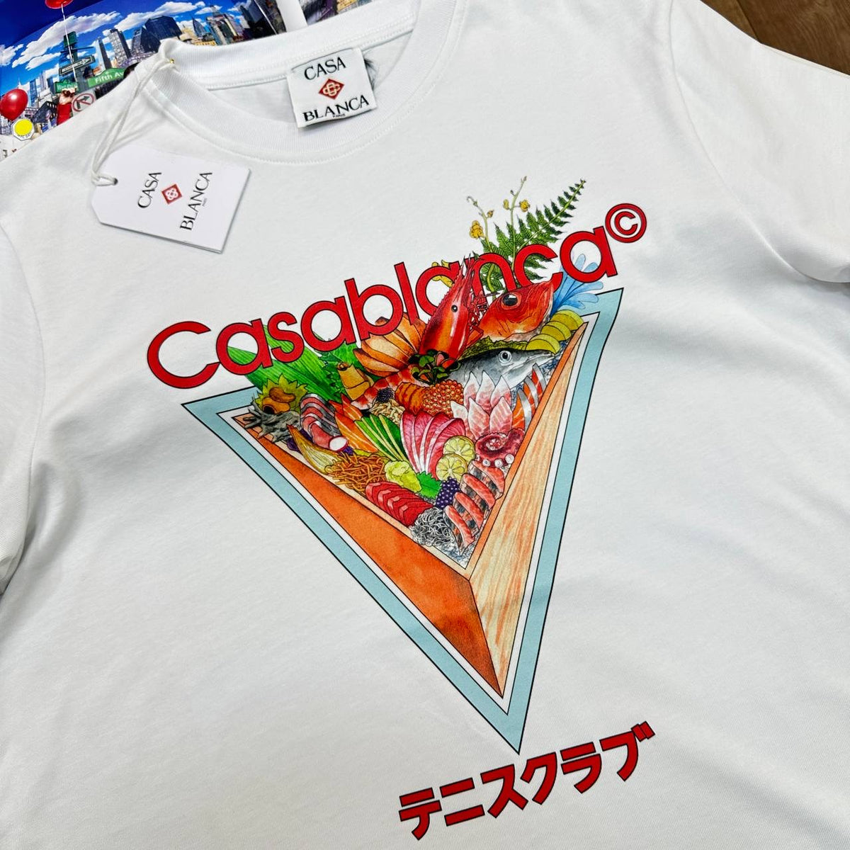 CASA BLNCA TSHIRT-WHITE