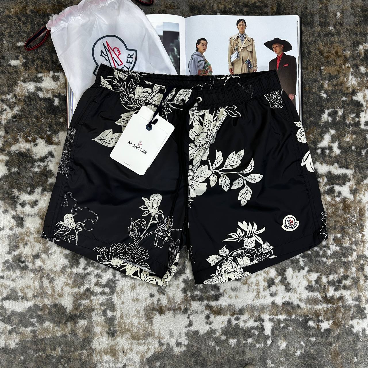 MNLR SWIM SHORTS BLACK