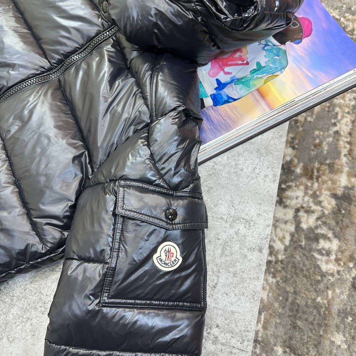 NCLR FULL PUFFY MAYA JACKET- BLACK