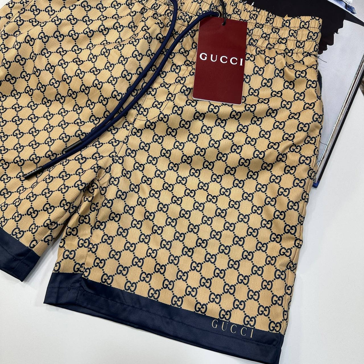 UCI SWIM SHORTS BROWN