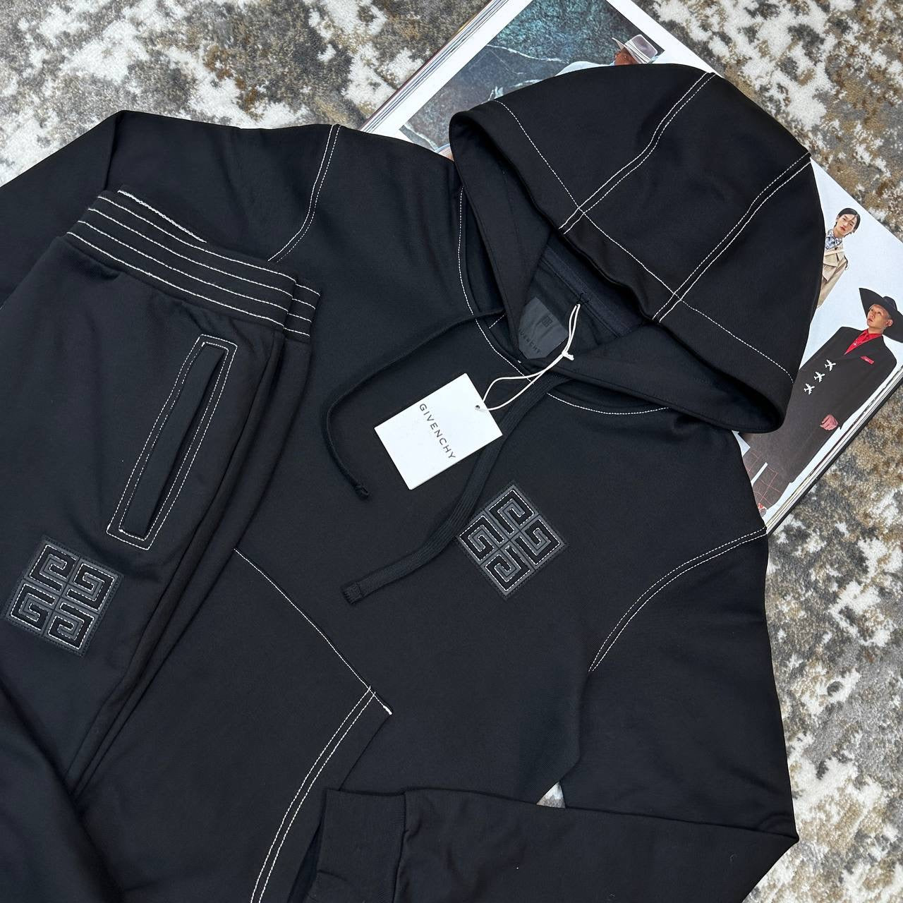 GIVENHY TRACKSUIT-BLACK