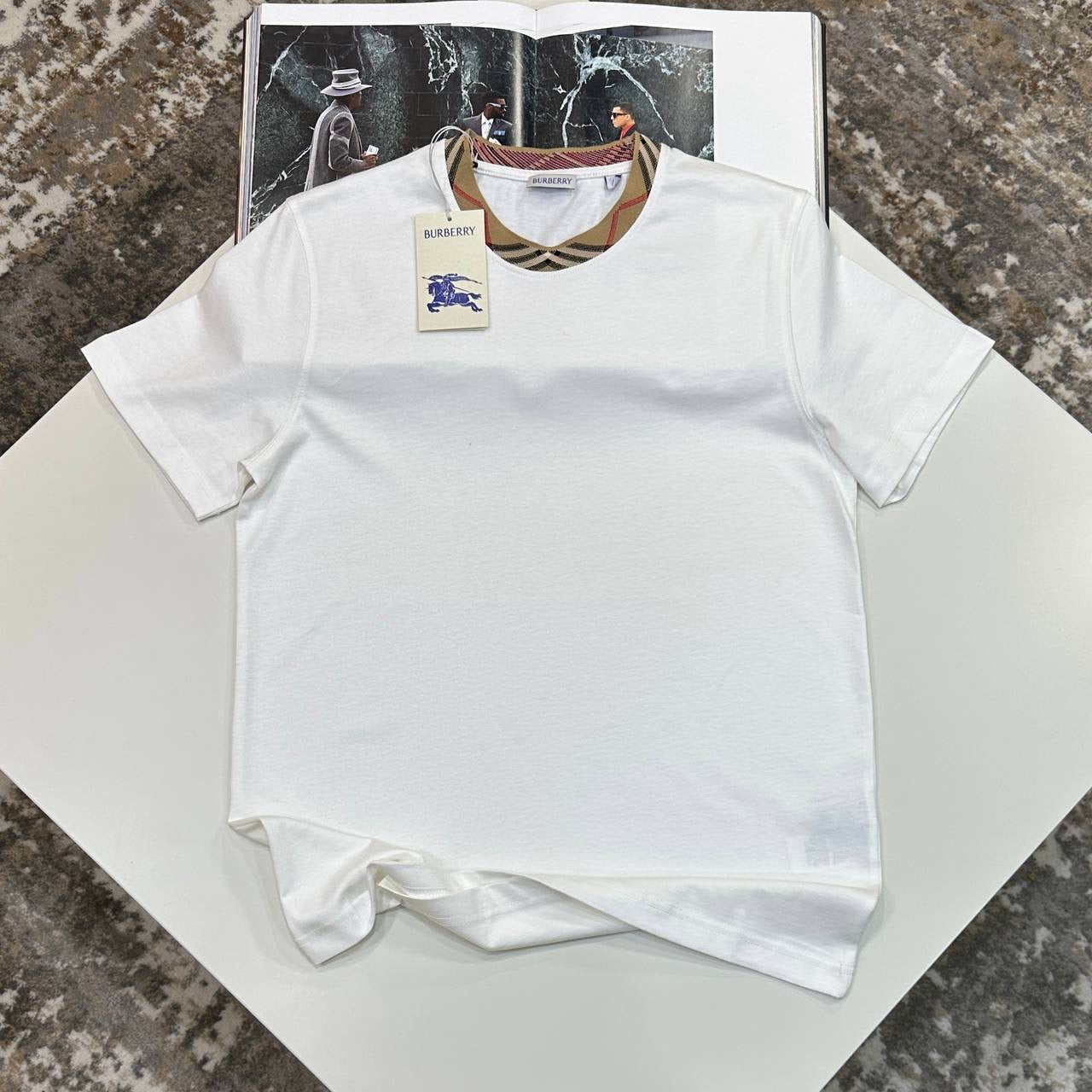 BRBRY TSHIRT-WHITE