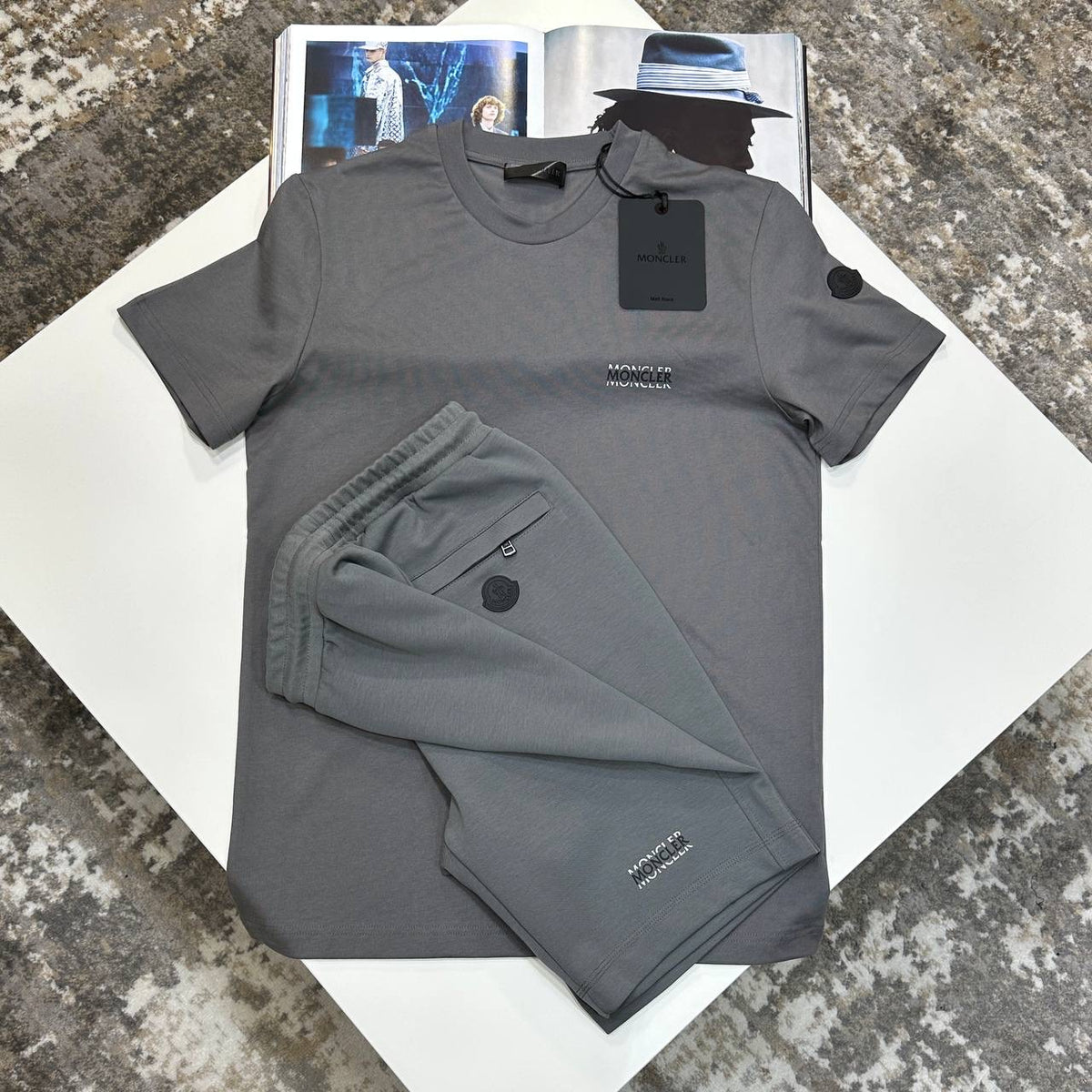 NCLR SHORT SET All GREY