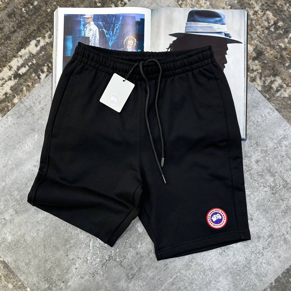 CG LONG SHORTS BLACK