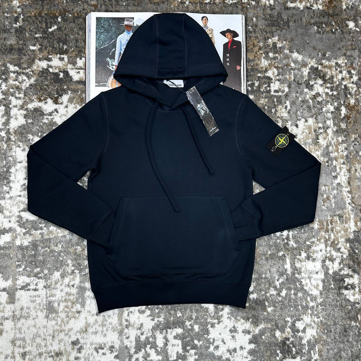 STNE HOODIE-NAVY