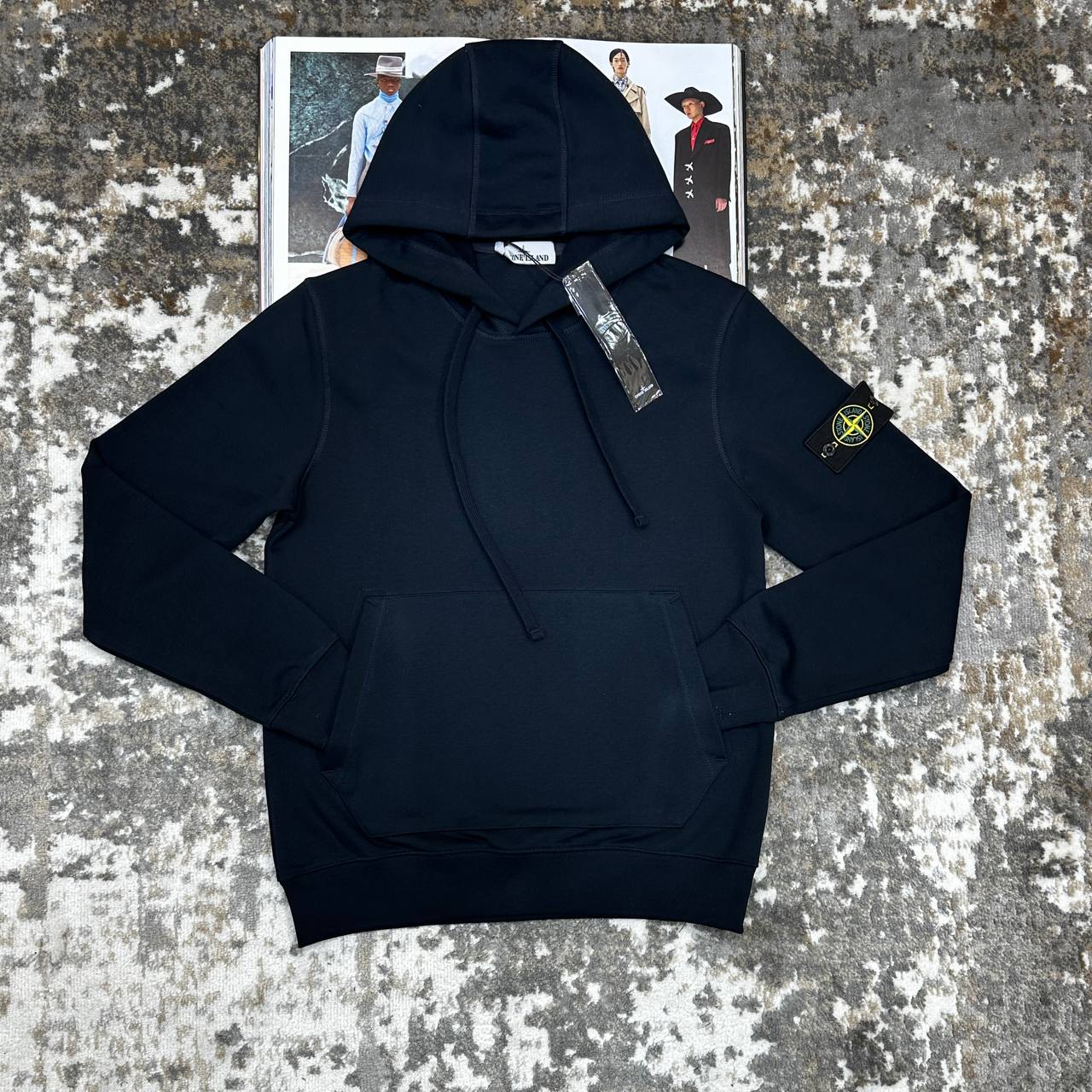 STNE HOODIE-NAVY
