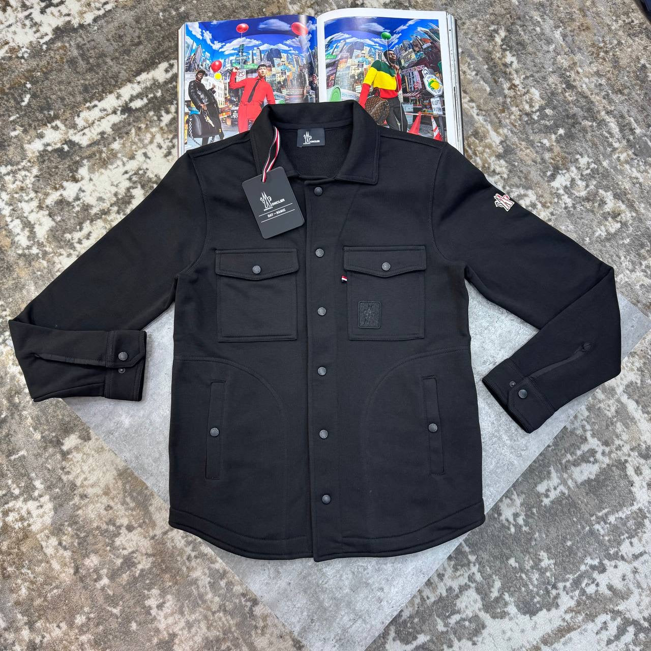 NCLR OVERSHIRT -BLACK