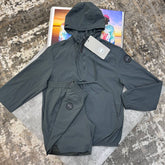 C.G LIGHT WEIGHT JACKET SHORT SET GREY