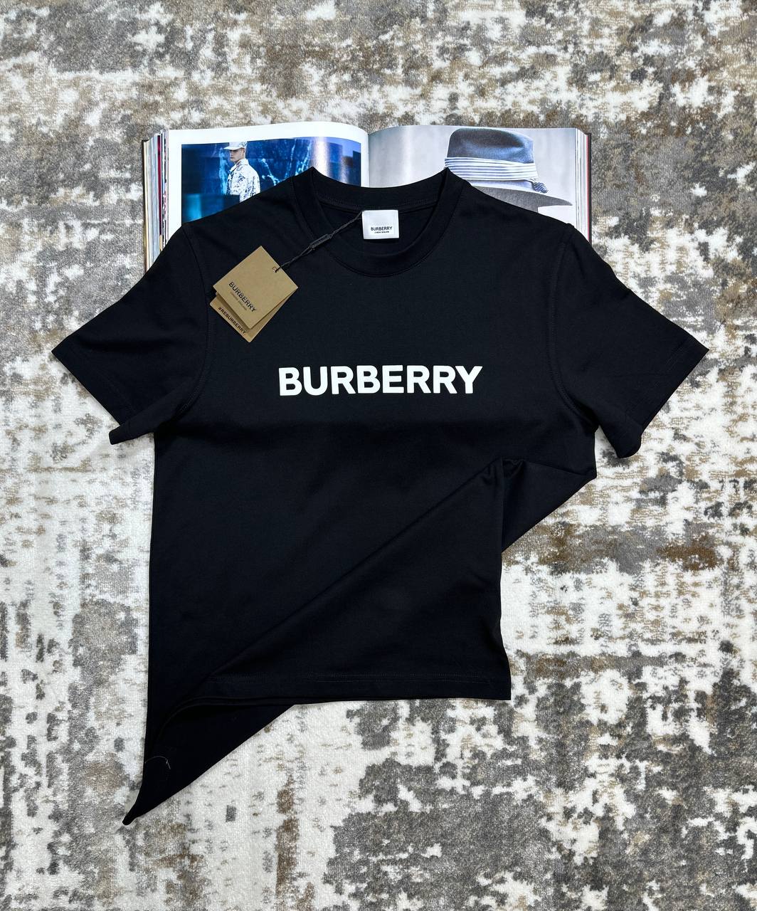 BURBRY TSHIRT-BLACK