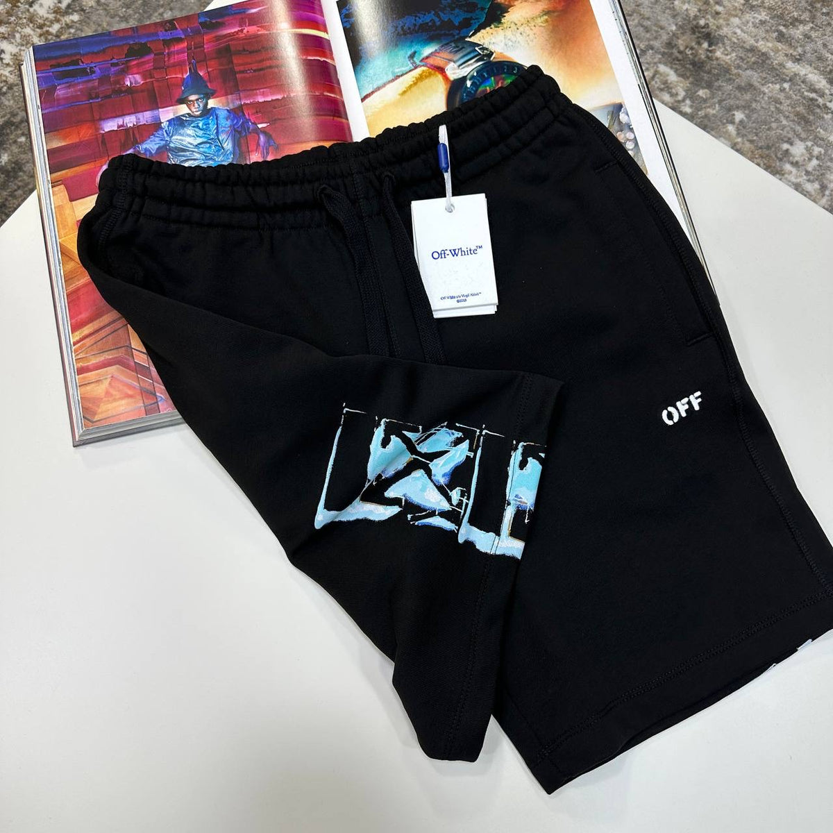OFF-W SHORTS BLACK