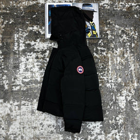 CANDA GOOSE MACMILLAN 
WITH DUCK DOWN FUR - BLACK