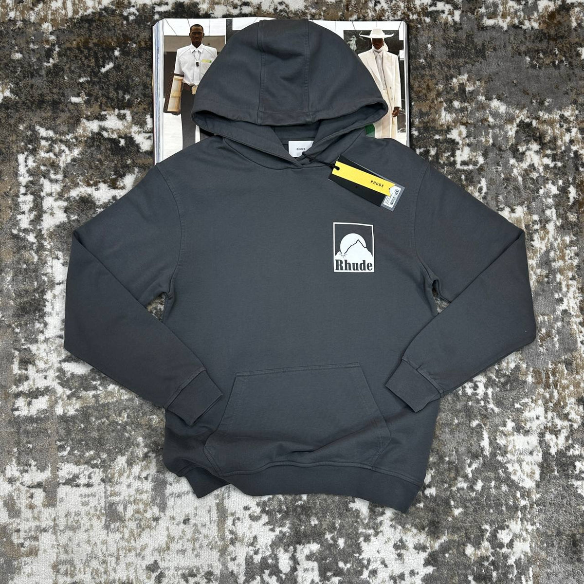 RUDE HOODIE-GREY