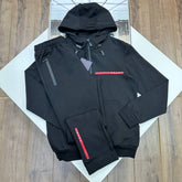PRDA TRACKSUIT FRONT BADGE BLACK