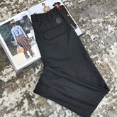 MNCLR PANTS WITH BACK POCKETS CHARCOAL