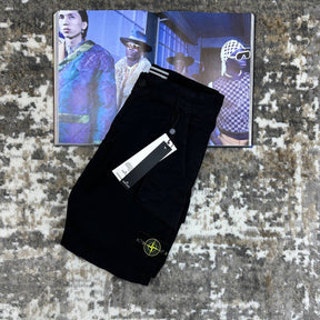 STNE CARGO SHORTS BLACK