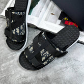 DOR SLIPPERS MENS BLACK