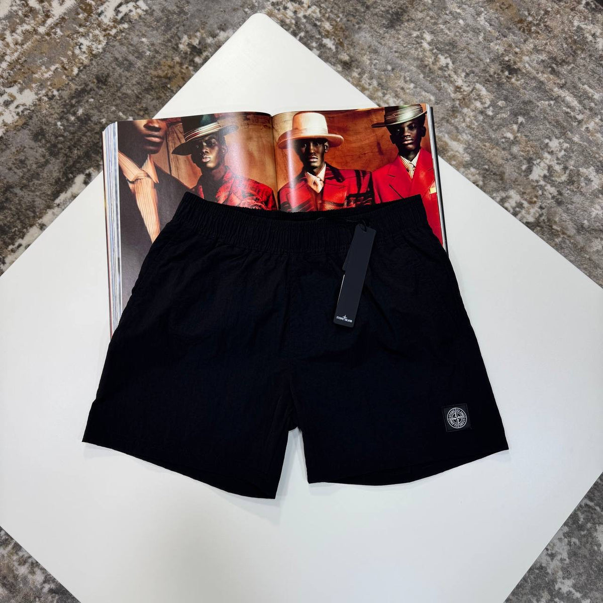 TONE SWIM SHORT BLACK