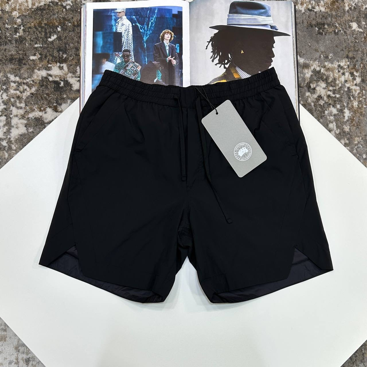 C.G SHORT SET ALL BLACK
