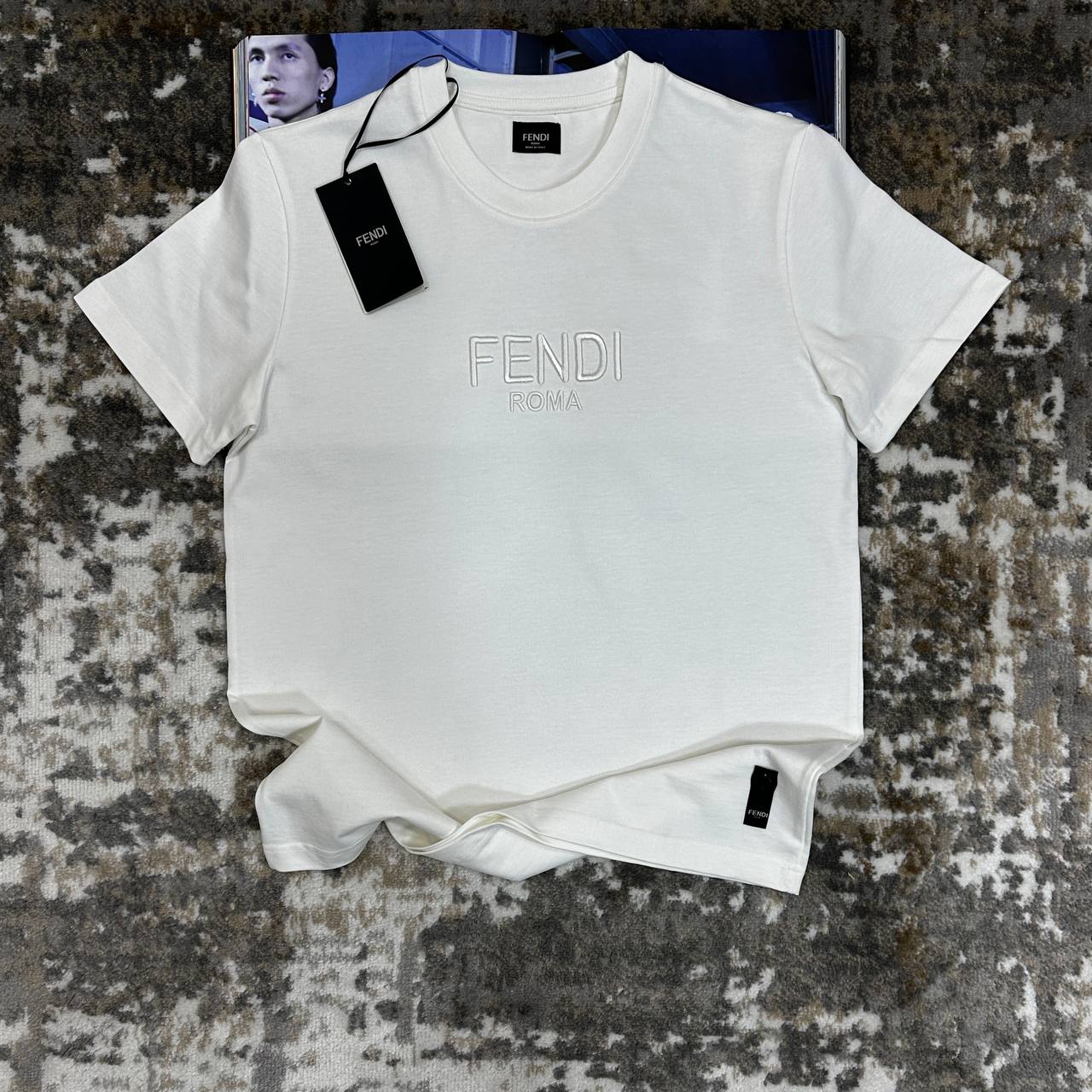 FNDI MNLR TSHIRT-WHITE