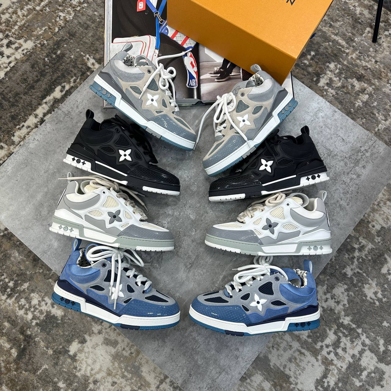 LVE SKATES- BLUE/WHITE