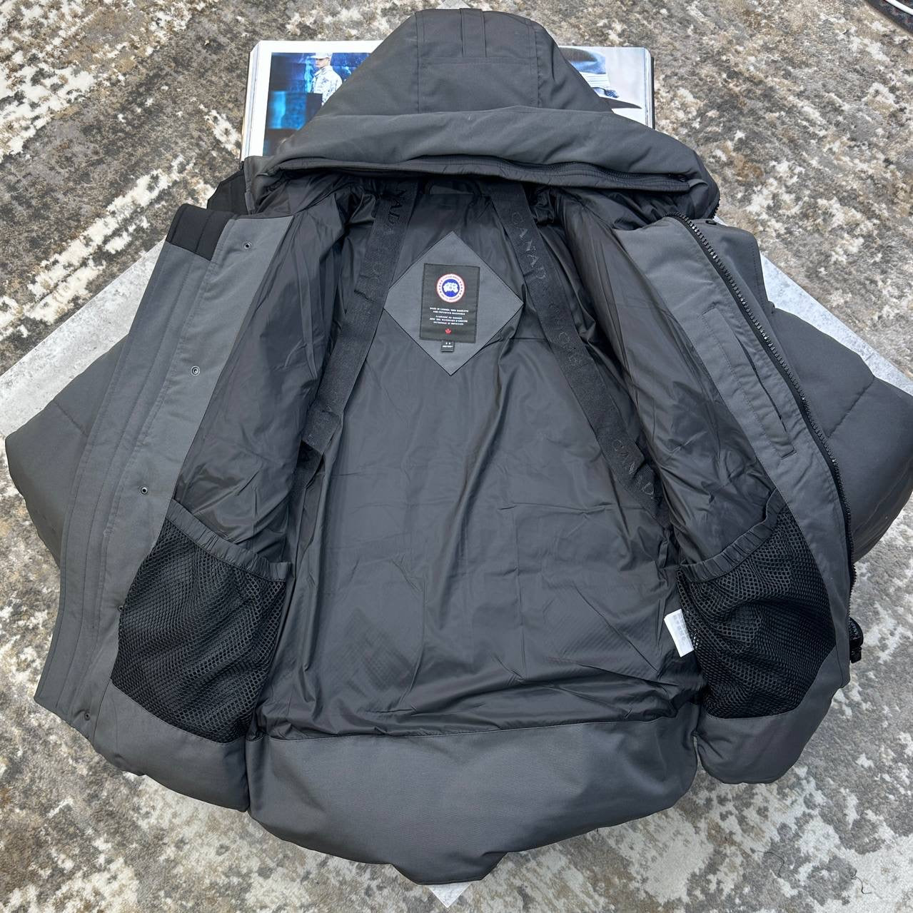C.G MACMILLAN JACKET- DARKGREY