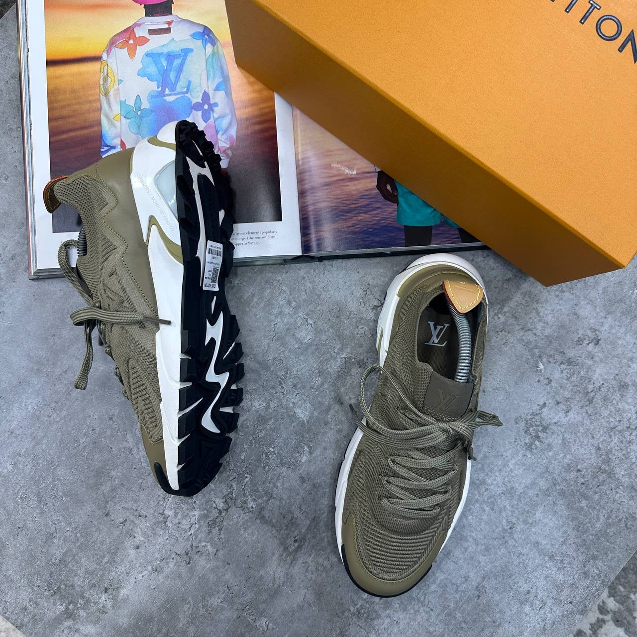 LVE TRAINER - BROWN/WHITE