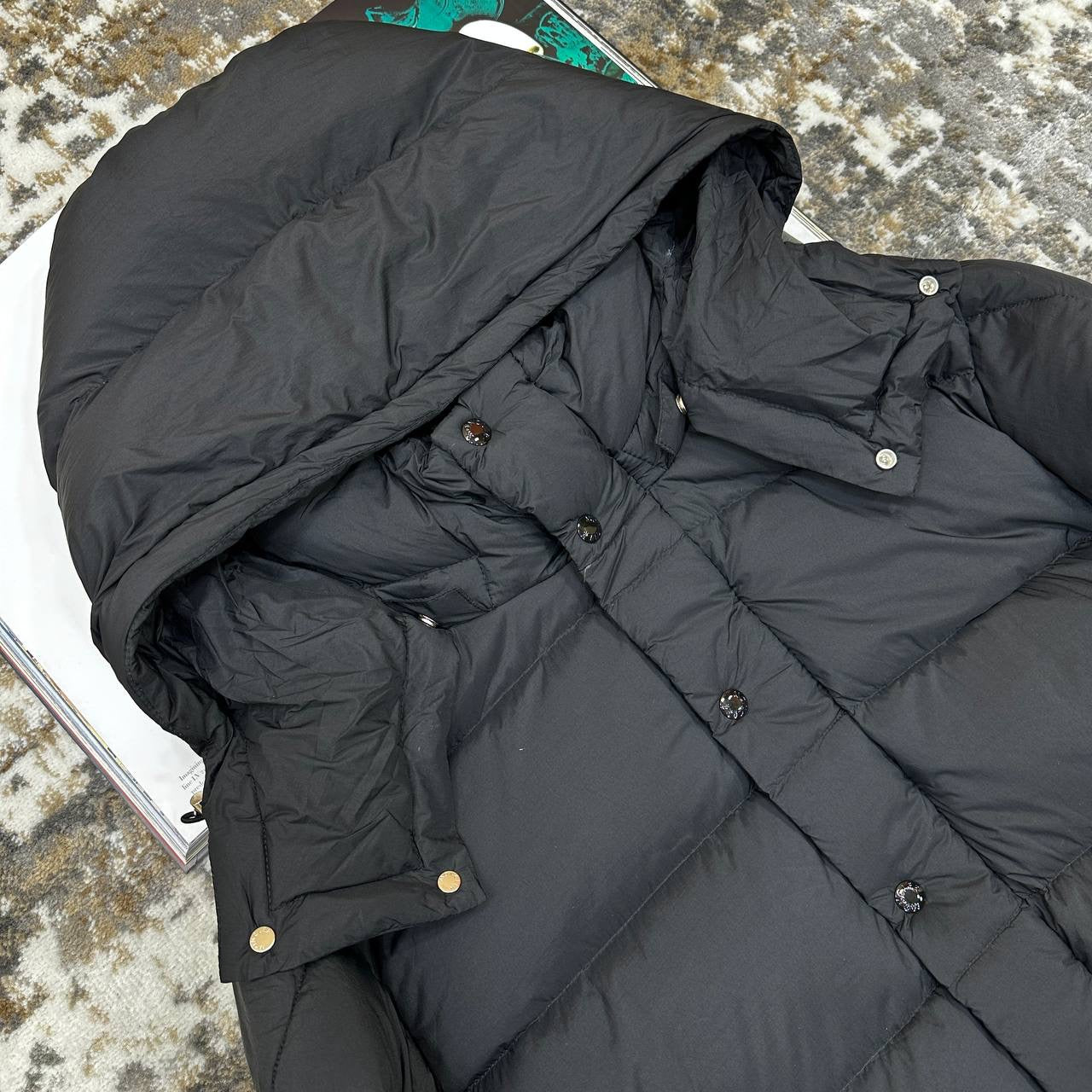 MNCLR FULL PUFFER JACKET-MATT BLACK
