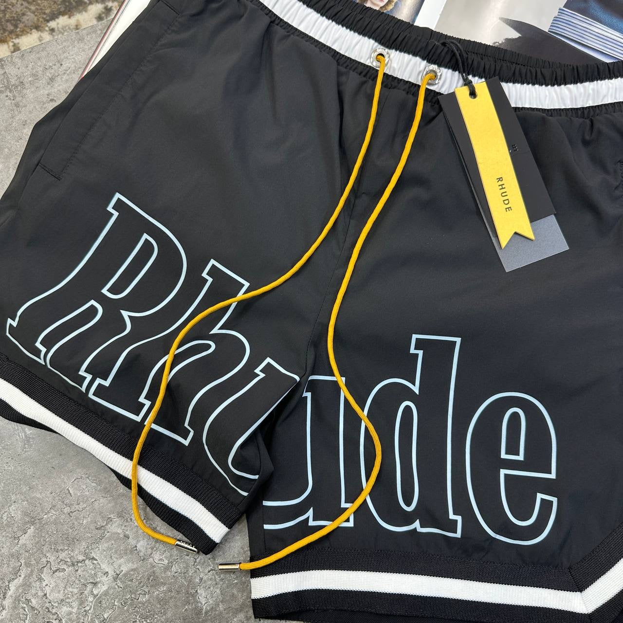 RUDE SHORTS BLACK