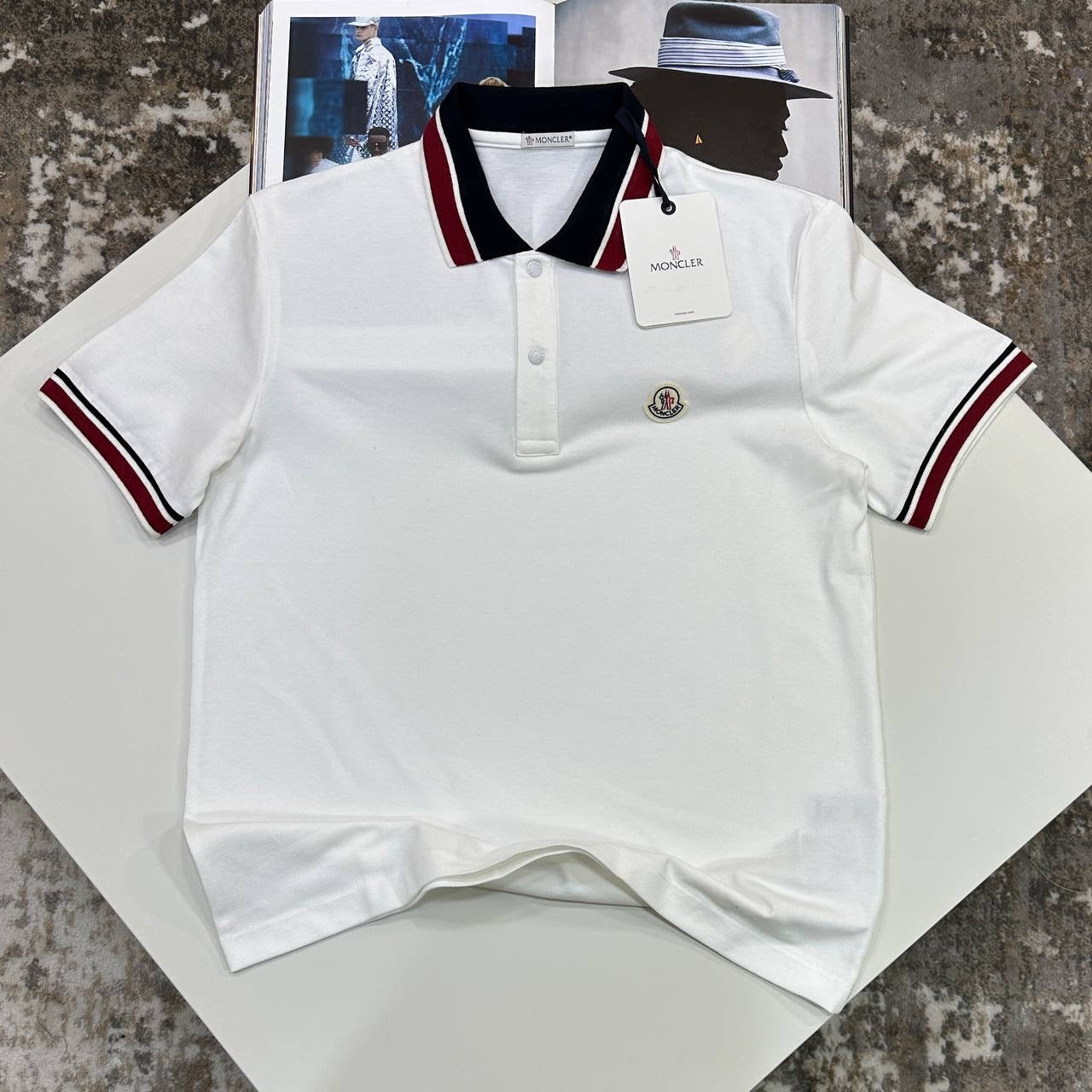 MNCLR POLO-WHITE