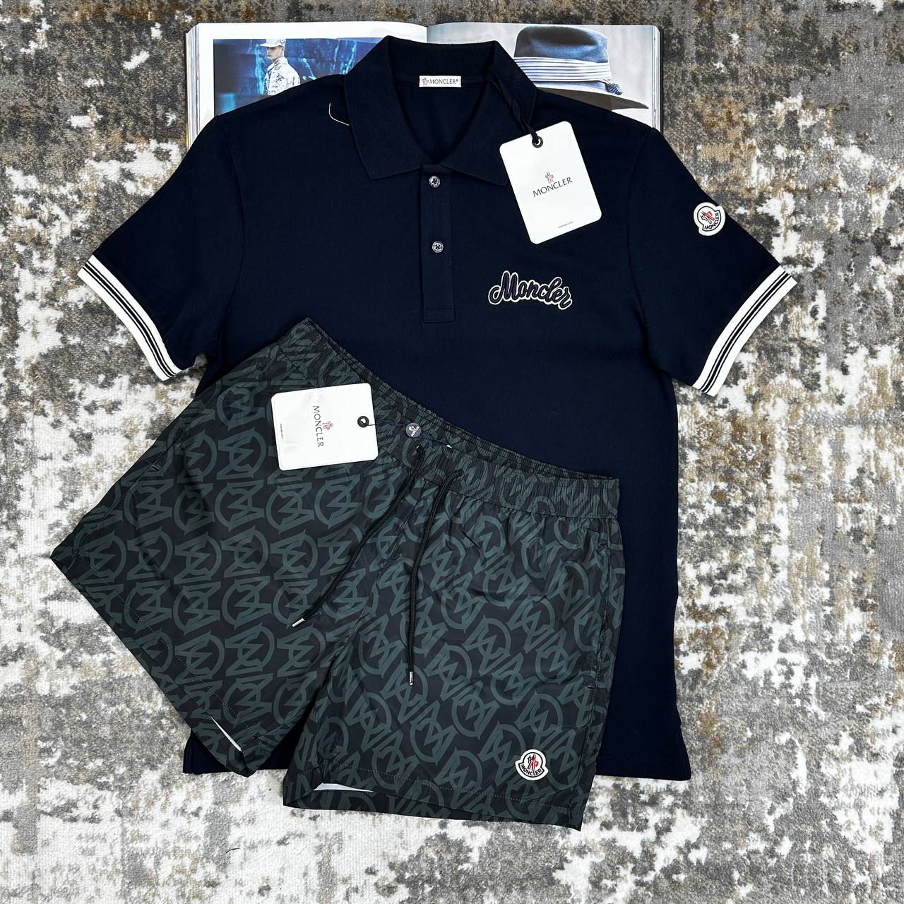 MNLR SHORTS SETS NAVY