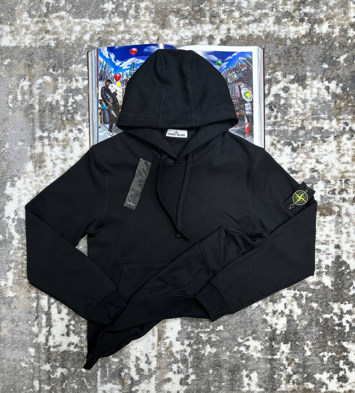 STNE HOODIE-BLACK