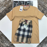 BRBERY SHORT SET BEIGE